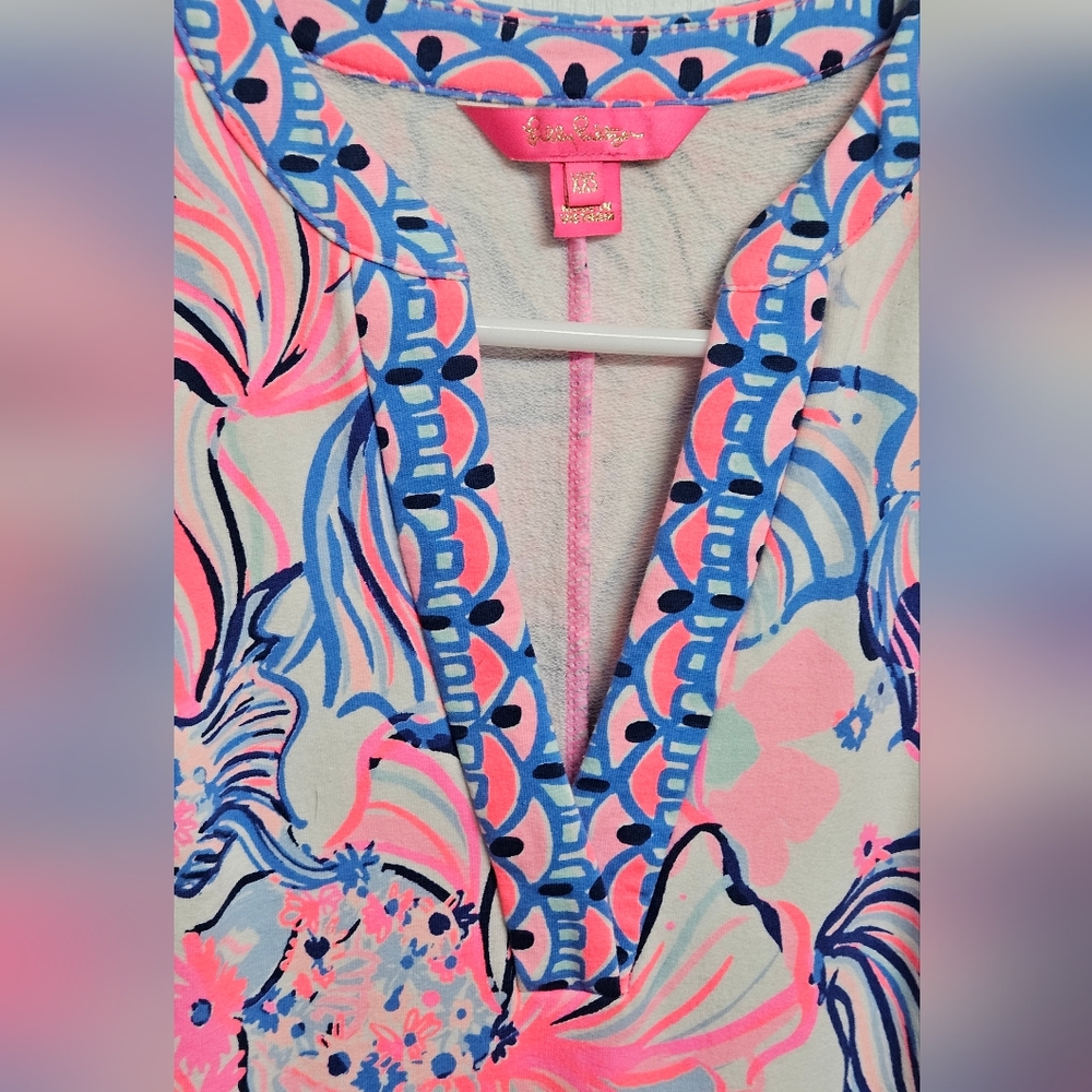 Lilly Pulitzer Stretch Shift Dress NWOT - Picture 3 of 5